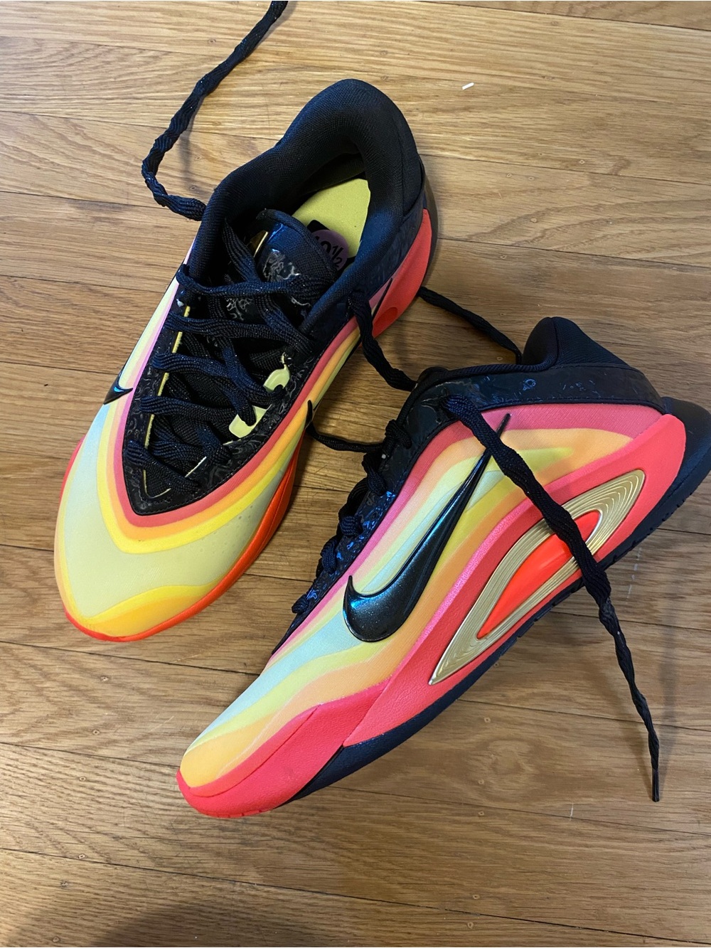 NEW Nike A'One ASW A'ja Wilson Black Orange Pink Women's Shoes